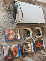 Ps 5 disk versie inclusief 4 spellen en 2 joysticks, Spelcomputers en Games, Spelcomputers | Sony PlayStation 5, Ophalen of Verzenden