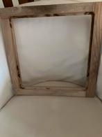 Nieuwe houten lijst, afgeronde hoeken, 34x34, Ophalen of Verzenden, Nieuw, Hout, Minder dan 50 cm