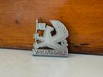 Oldtimer auto vauxhaull embleem logo schildje, Verzamelen, Ophalen of Verzenden, Zo goed als nieuw