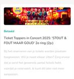 Toppers in concert 30 of 31 mei (bij betaling), Tickets en Kaartjes, Concerten | Overige, Twee personen, Mei