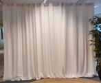 Witte Ikea Gordijnen Moalina, Ophalen, Zo goed als nieuw, Wit, 200 cm of meer