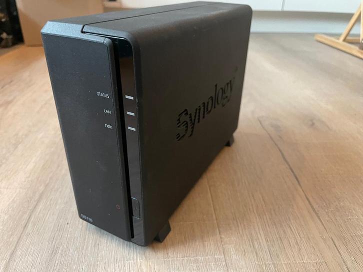 Synology Nas DS-116 + 4TB HDD, Computers en Software, NAS, Zo goed als nieuw, Ophalen of Verzenden