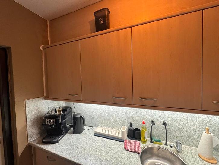 Keuken L vorm, Huis en Inrichting, Keuken | Complete keukens, Gebruikt, Hoekkeuken, Hout, Ophalen