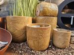 Aanbieding!! Laatste buitenpotterie!! Zwaar geglazuurde, Tuin en Terras, Ophalen, Nieuw, Minder dan 25 cm