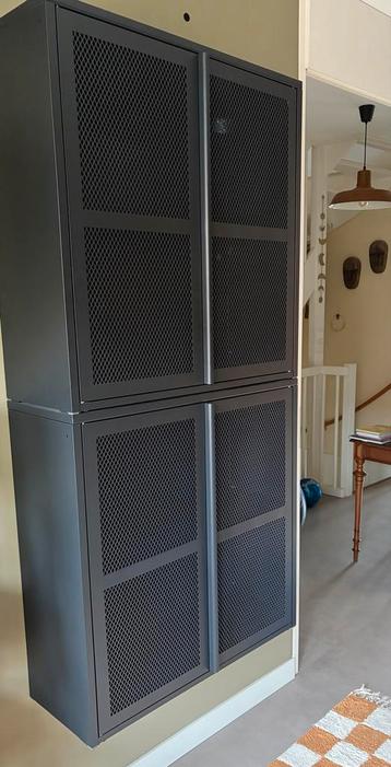 IKEA Ivar kast metaal 2 stuks - afbeelding 2