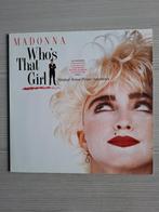 Madonna - Who's That Girl Lp, Ophalen of Verzenden, 1980 tot 2000, Zo goed als nieuw