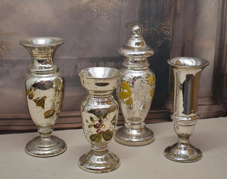 Armeluis Zilver Vazen. "Uit Aletta's Tijd", Antiek en Kunst, Antiek | Woonaccessoires, Ophalen of Verzenden