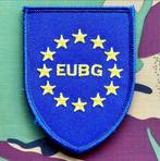 Patch EUBG (EU Battlegroups), Embleem of Badge, Overige gebieden, Ophalen of Verzenden, Landmacht