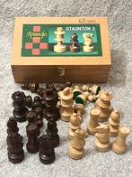 Revanche Staunton 2 Schaakspel Koninghoogte 67 mm, Een of twee spelers, Ophalen of Verzenden, Gebruikt