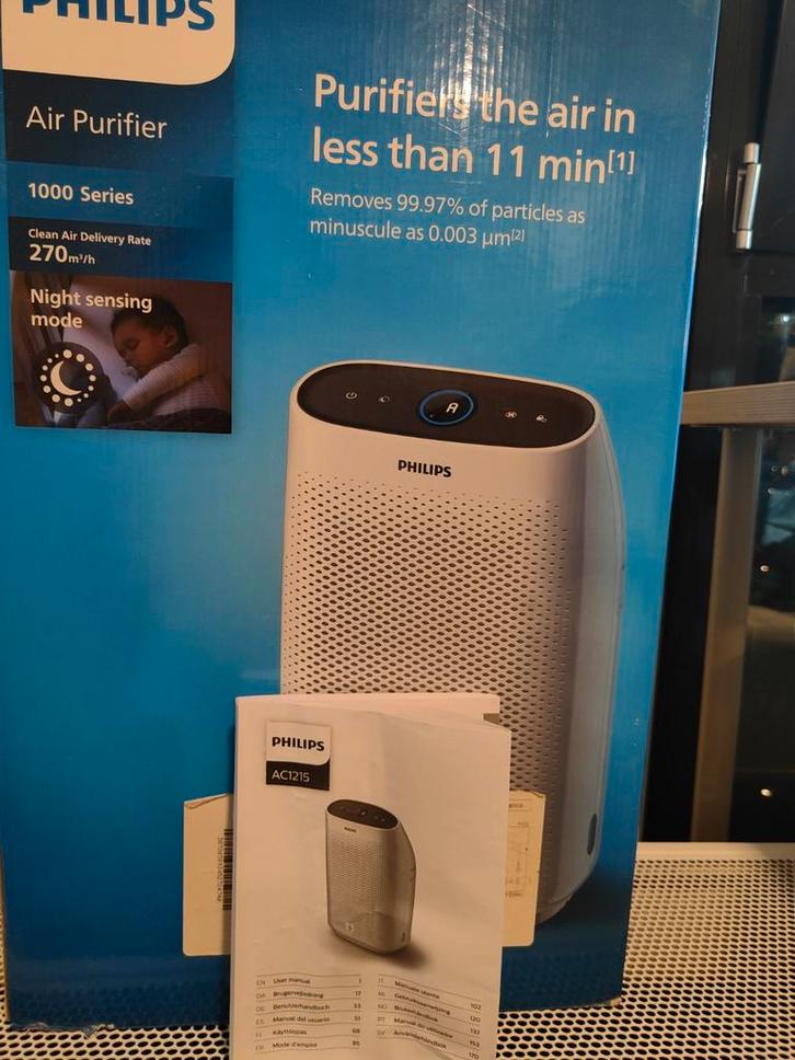 Philips AC1215/10 Luchtreiniger - HEPA Filter, Witgoed en Apparatuur, Luchtbehandelingsapparatuur, Luchtreiniger, Ophalen of Verzenden