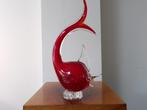 Murano Sixties Design Vis, rood, Ophalen of Verzenden