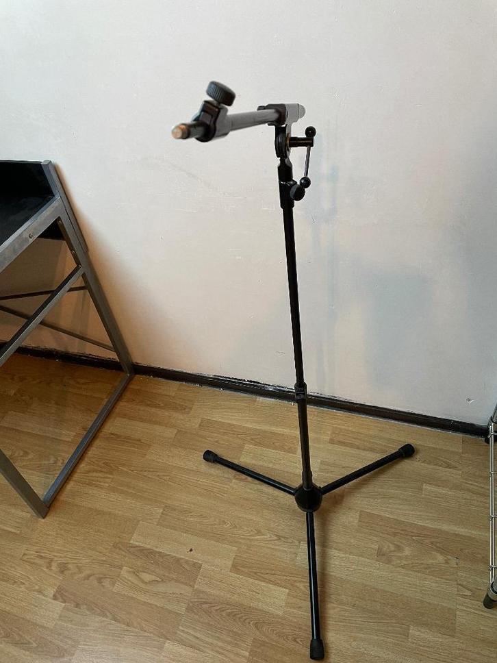 Microfoonstandaard overhead, Muziek en Instrumenten, Microfoons, Gebruikt, Overige typen, Ophalen