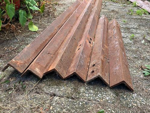 Hoekprofiel staal 90, 70 en 40 diverse lengtes, tot 6 meter, Doe-het-zelf en Verbouw, Metalen, Gebruikt, IJzer, Ophalen