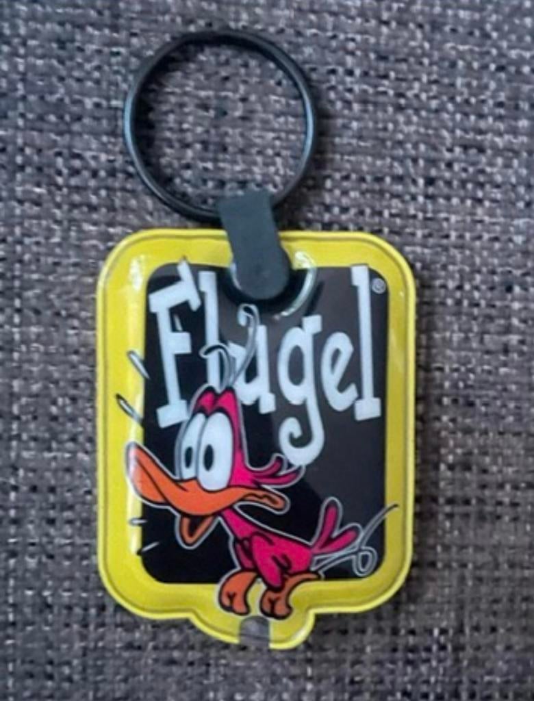 Flügel sleutelhanger met lichtje, Ophalen of Verzenden, Nieuw, Merk