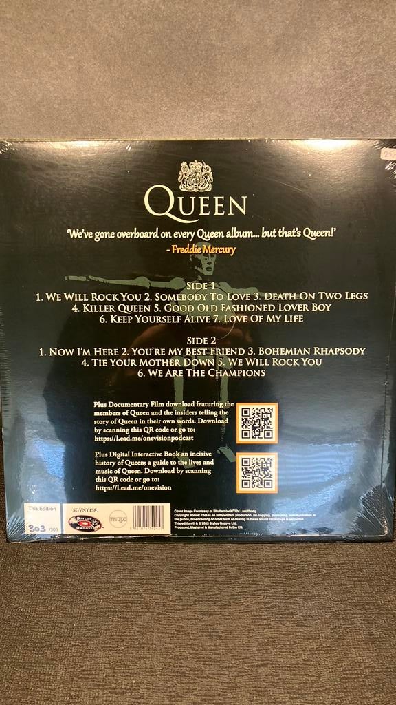 Queen  - News of the World in Concert, Cd's en Dvd's, Vinyl | Rock, Ophalen of Verzenden, Nieuw in verpakking, 12 inch, Poprock