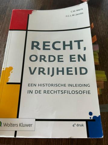 Recht, orde en vrijheid beschikbaar voor biedingen