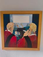 Guido van Driel Strip Schilderij acryl op doek groot!, Ophalen of Verzenden