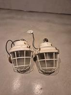 Diverse industriele antieke lampen, Huis en Inrichting, Lampen | Hanglampen, Ophalen, Gebruikt, Metaal, Industrieel antiek vintage