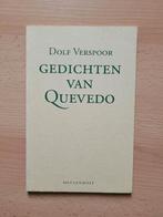 Boek Gedichten van Quevedo Dolf Verspoor Spaans Nederlands, Ophalen of Verzenden, Zo goed als nieuw