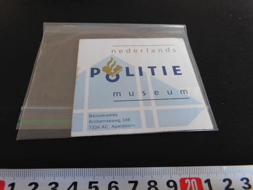 sticker Politie Museum Apeldoorn, Verzamelen, Stickers, Zo goed als nieuw, Bedrijf of Vereniging, Ophalen