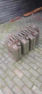 Olieblik benzineblik keep on rolling oldtimer auto trekker, Ophalen