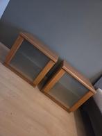 2x nachtkastjes, Huis en Inrichting, Ophalen of Verzenden, Gebruikt, Hout