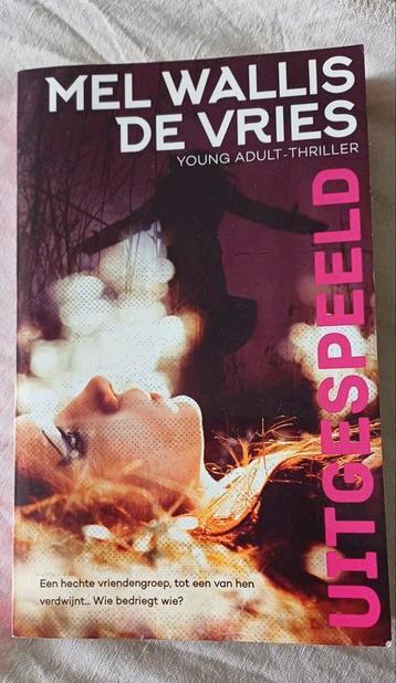 Young adult/detective: Uitgespeeld, Mel Wallis De Vries beschikbaar voor biedingen