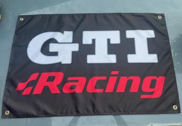 GTI BANNER 60X90 CM MET BEVESTIGGINGS OGEN beschikbaar voor biedingen