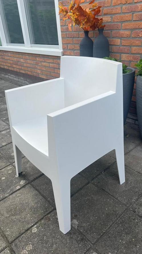 6 x Philippe Starck driade toy wit ZGAN, Tuin en Terras, Tuinstoelen, Zo goed als nieuw, Kunststof, Stapelbaar, Ophalen of Verzenden