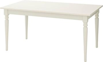 Ingatorp tafel wit (IKEA) beschikbaar voor biedingen