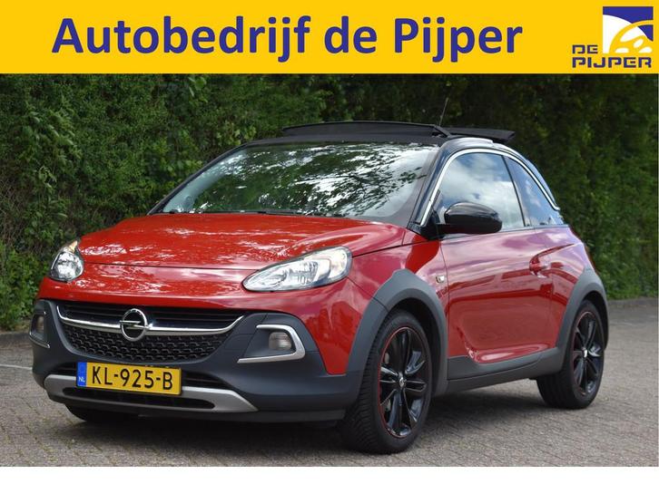 Opel ADAM 1.0 Turbo Rocks Cabrio | NL-Auto | Carplay / Andro, Auto's, Opel, Bedrijf, Te koop, ADAM, ABS, Airbags, Airconditioning