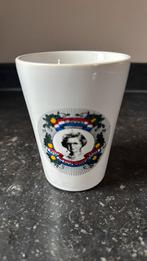 Beker herdenking 25 jaar Koningin Juliana, Verzamelen, Ophalen of Verzenden, Zo goed als nieuw, Servies