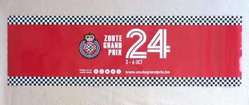 grote raamsticker 2024 Zoute Grand Prix Knokke-Heist, NIEUW beschikbaar voor biedingen