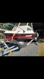 Shetland visboot 90pk, Watersport en Boten, Ophalen, Gebruikt, 70 tot 120 pk, 3 tot 6 meter