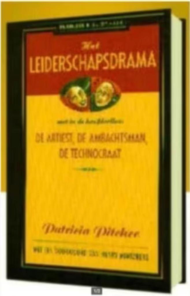 Het leiderschapsdrama (Patricia Pitcher), Boeken, Economie, Management en Marketing, Zo goed als nieuw, Ophalen of Verzenden