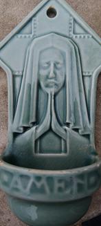 Antiek Jugendstill Petrus Regout wijwater bakje, Ophalen of Verzenden