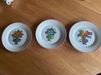 3 Bordjes  “ Een kado met een boodschap”, Huis en Inrichting, Overige materialen, Gebruikt, Ophalen of Verzenden, Bord(en)