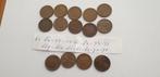 3121 nederland 1 cent setje 6, Postzegels en Munten, Munten | Nederland, Verzenden