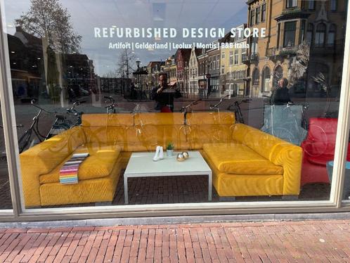 Leolux ,   Artifort  , Design on Stock , Rolf Benz , Harvink, Huis en Inrichting, Banken | Bankstellen, Zo goed als nieuw, Hout