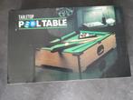 Mini Pooltafel - Tafelmodel Biljartspel, Ophalen of Verzenden, Nieuw