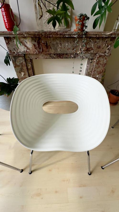 Vitra Tom Vac stoelen – set van 3, Huis en Inrichting, Fauteuils, Zo goed als nieuw, Kunststof, Ophalen