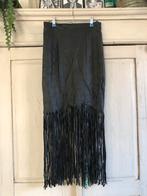 Unieke vegan leren Supertrash rok slierten onder Mt 34, Supertrash, Verzenden, Zwart, Zo goed als nieuw