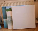 Canvas doek 3 x en canvas board, Hobby en Vrije tijd, Schilderen, Ophalen, Gebruikt, Doek