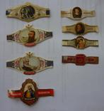 SIGARENBANDJES WASHINGTON 8 st, Verzamelen, Ophalen of Verzenden, Zo goed als nieuw, Sigarenbandjes