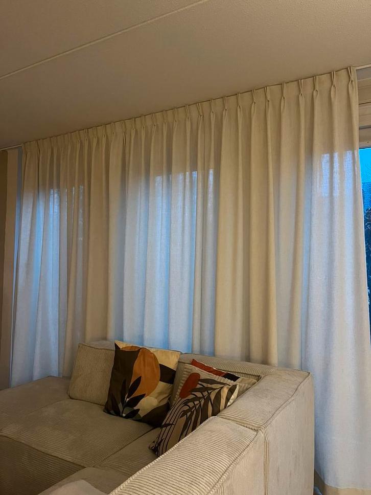 Mooie op maat gemaakte gordijnen, Huis en Inrichting, Stoffering | Gordijnen en Lamellen, Zo goed als nieuw, 200 cm of meer, Ophalen of Verzenden