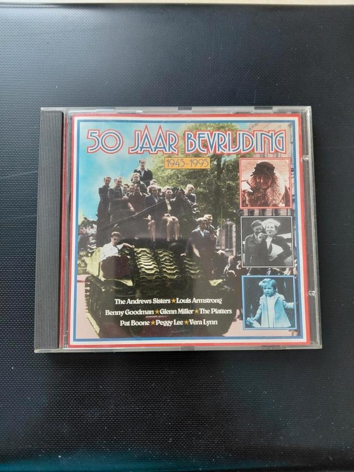 50 Jaar Bevrijding 1945-1995, Cd's en Dvd's, Cd's | Wereldmuziek, Gebruikt, Ophalen of Verzenden