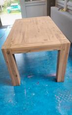 Mooie houten tafel, Ophalen of Verzenden, Zo goed als nieuw, Rechthoekig, Hout