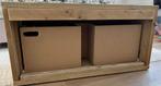 Wastafelmeubel van steigerhout met nanocoating, Ophalen, 100 tot 150 cm, Nieuw, Minder dan 100 cm