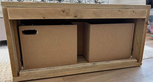 Wastafelmeubel van steigerhout met nanocoating, Huis en Inrichting, Badkamer | Badkamermeubels, Nieuw, Wastafelkast, Minder dan 100 cm