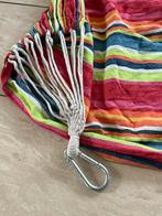 Kleurrijke Hangmat - zgan, Binnen, Nieuw, Ophalen of Verzenden, Eenpersoons